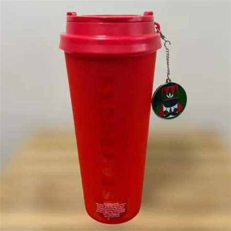 Starbucks Termo Rojo Cascanueces Con Charm 2023 Meses Sin Intereses