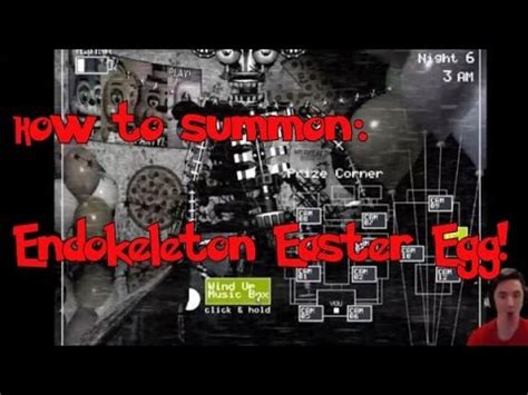 How To Summon The Secret Endoskeleton In Five Nights At Freddy S