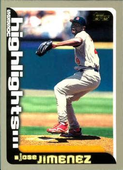 2000 Topps 218 Jose Jimenez Trading Card Database