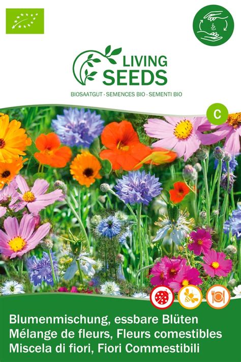 Living Seeds Blumenmischung Essbare Bl Ten Blumensamen Kaufen Bei Do