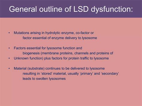 Lysosomal Storage Diseases Ppt Free Download