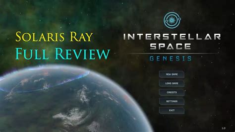 Let S Discover Interstellar Space Genesis Full Review Youtube