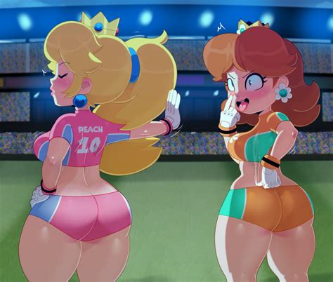 Rule 34 2girls Alternate Costume Ass Ass Cleavage Big Breasts Blonde Hair Blue Eyes Booty