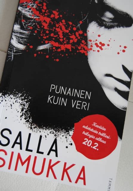 Nenä kirjassa Punainen kuin veri Salla Simukka