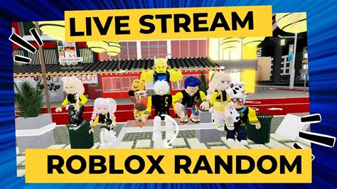 Livestreaming Roblox Mabar Game Seru Di Roblox Lets Go