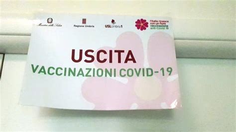 Umbria Vicina A 90 Dosi Vaccino Somministrate Su Quelle Consegnate