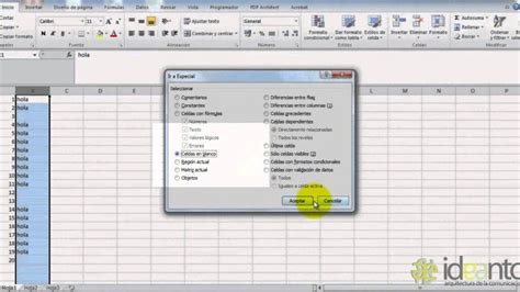 ¿cómo Eliminar Celdas En Blanco En Excel