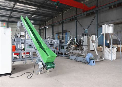 Sj120 Granulating Single Screw Plastic Extruder