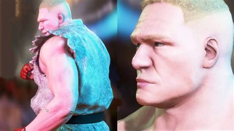 Brock Lesnar Street Fighter Marcusgarlick Youtube