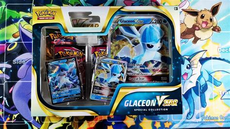 Pok Mon Tcg Glaceon Vstar Special Collection Opening Youtube