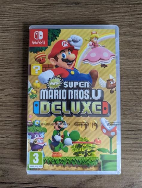 NEW SUPER MARIO Bros U Deluxe Edition Nintendo Switch 2019 New