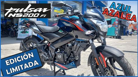 NUEVA NS200 Edición Especial 2024 Azul Azalea Naranja