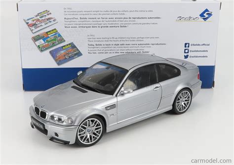 Solido Escala Bmw Series M Csl E Grey