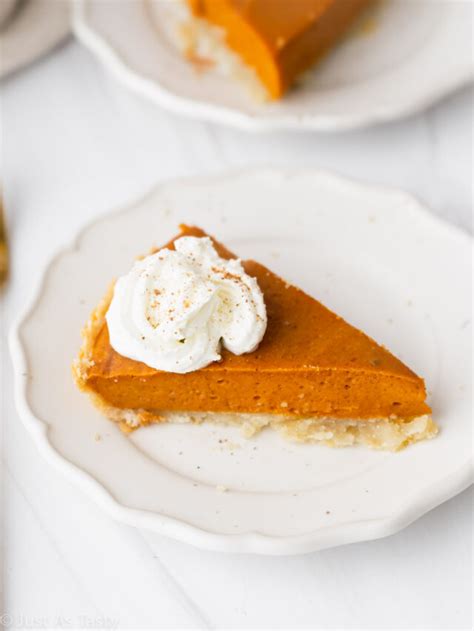 Pumpkin Pie With Condensed Milk Just As Tasty