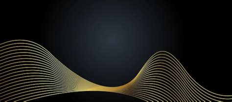 Premium Vector Vector Abstract Black And Gold Luxury Background With