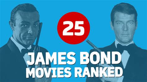 All 25 James Bond Movies, Ranked