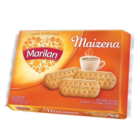 Biscoito MARILAN MAIZENA 350G Supermercado Boa Opção Loji