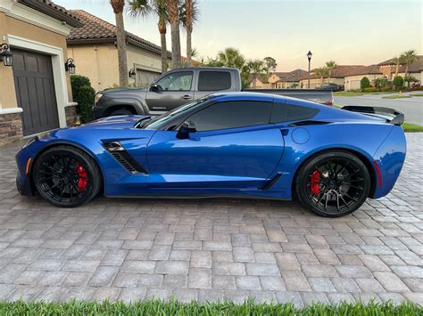 Sold 2019 Elkhart Lake Blue C7 Z06 3lz With Z07 Package Tampa Fl