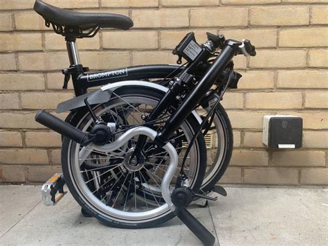 Brompton M Type M6L Black C Line 6 Speed Bike Worldwide Shipping