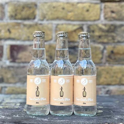 Three Cents Two Cents Plain Soda Water