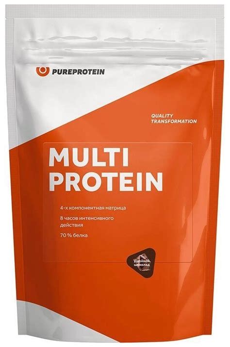 Протеин Pure Protein Multi Protein, 600 гр., клубника со сливками ...
