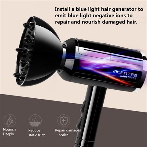 220V 2000W Professional Hammer Salon Hair Dryer Low Noise Negative Ion