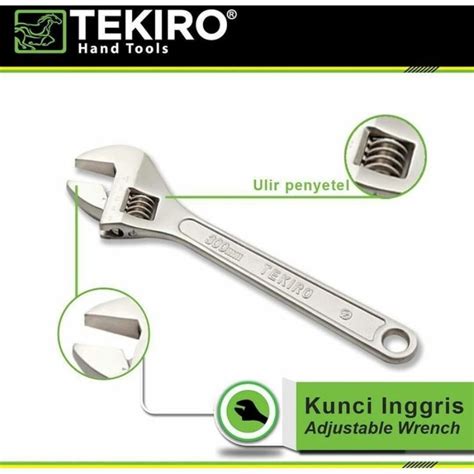 Jual Kunci Inggris Inch Tekiro Kunci Bago Tekiro Adjustable