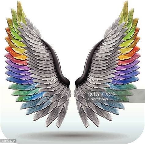 287 Rainbow Angel Wings Stock Photos, High-Res Pictures, and Images ...