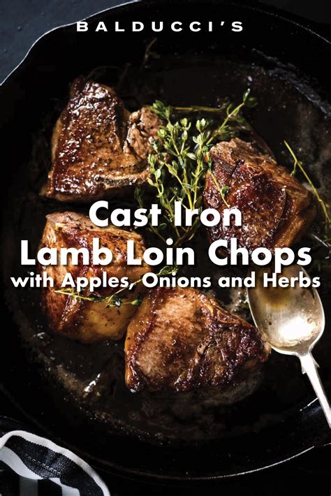 Cast Iron Lamb Loin Chops Lamb Chop Recipes Lamb Loin Chops Lamb