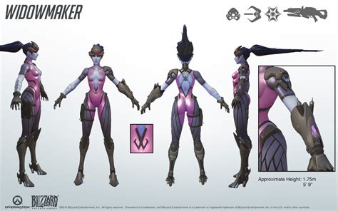 Widowmaker Overwatch Close Look At Model By Plank 69 Overwatch