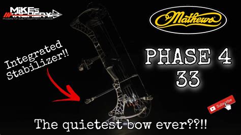 Mathews Phase Bow Review By Mike S Archery Youtube