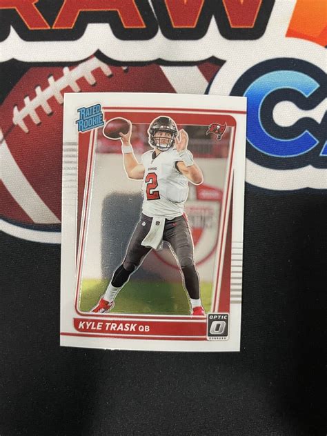 2021 Donruss Optic Kyle Trask Rated Rookie Base Rc 209 Buccaneers Ebay