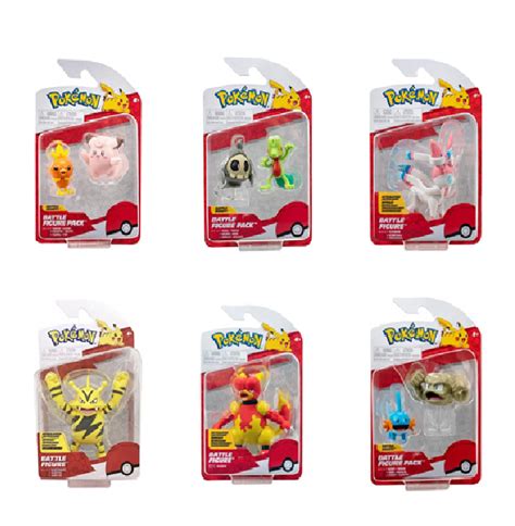 Pokemon Battle Figures Plush World