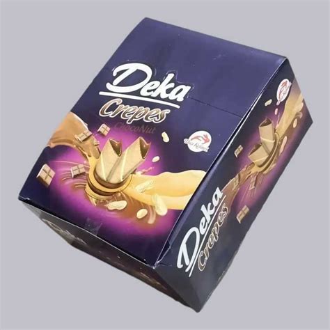 Deka Crepes Rasa Choconut Box Isi Pcs Lazada Indonesia