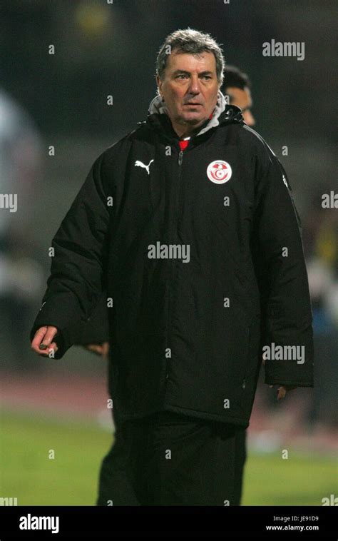 roger lemerre tunisia coach alexandria egypt  january  stock