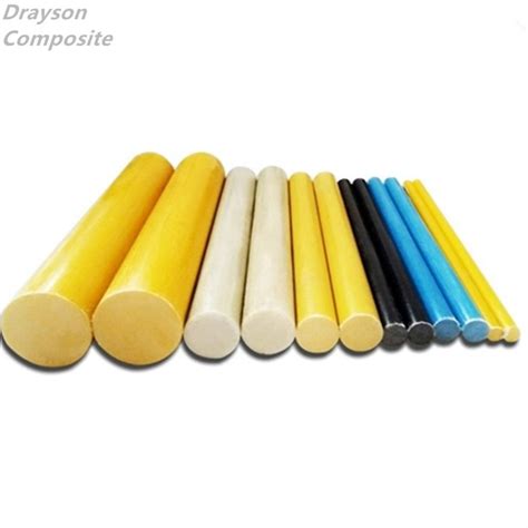 China Customized Solid Fiberglass Rod Fiberglass Round And Square Rods