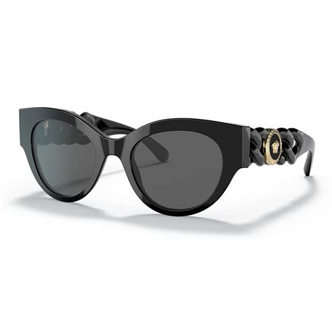 Mua Kính Mát Versace Dark Grey And Black Sunglasses Ve4408 52 Màu Xám Đen Versace Mua Tại Vua