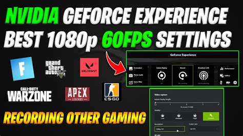 How To Record Your Gameplay On Nvidia Geforce Experience Best P