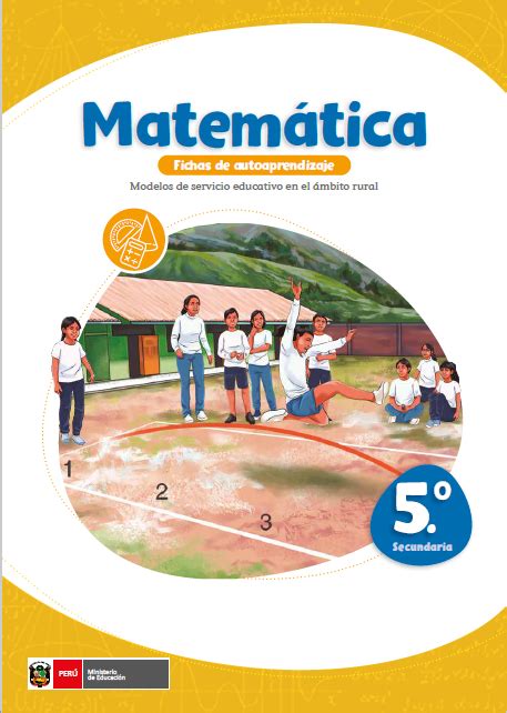 Matemática 5 Fichas De Autoaprendizaje A Distancia