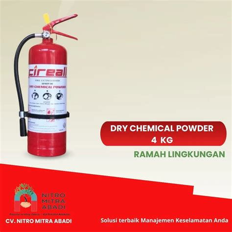 Dry Chemical Powder 4 Kg Alat Pemadam Api Ringan