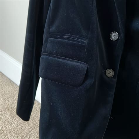 Jcrew Schoolboy Velvet Blazer Gem