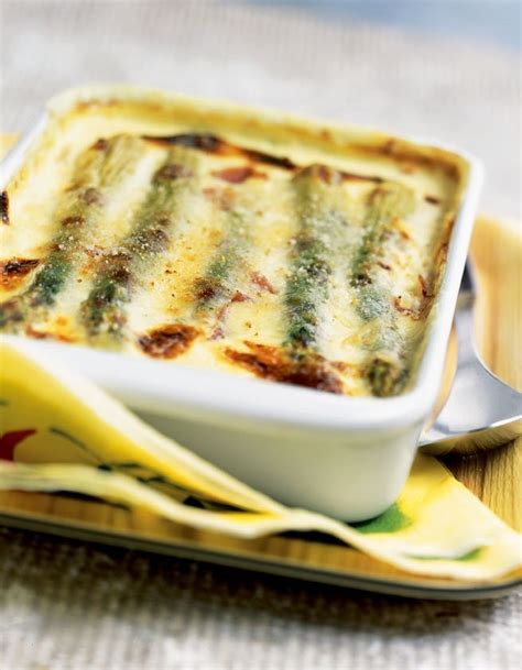 Recette Asperges En Gratin Marie Claire