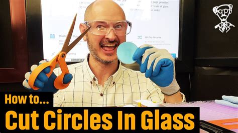 How To Cut Circles In Glass Perfectly Every Time Without Breaking It Youtube