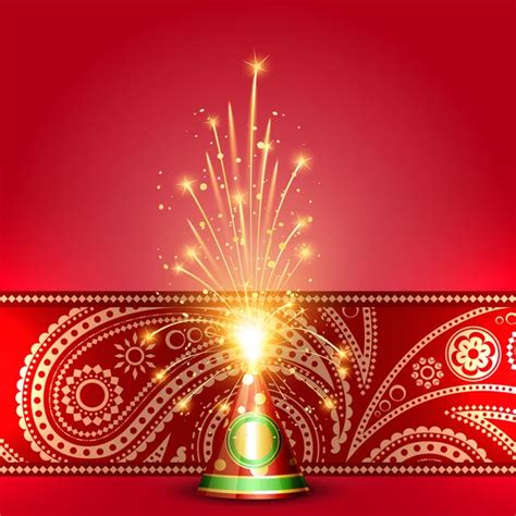 Diwali crackers — Stock Vector © pinnacleanimate #7153475