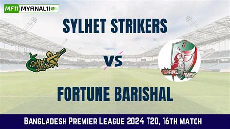 SYL Vs FBA Dream11 Prediction Today Match Playing XI Pitch Report