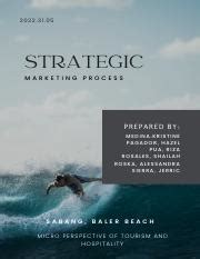 Performance Task In MPTH Pdf 2022 31 05 STRATEGIC MARKETING PROCESS