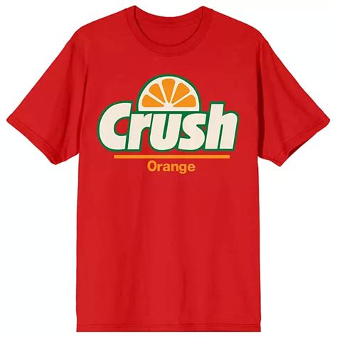 Juniors Crush Orange Soda Logo Graphic Tee