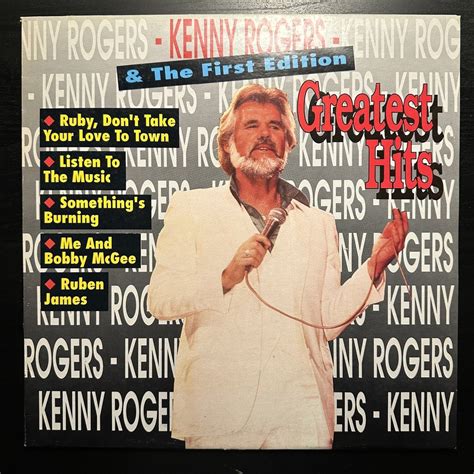 Виниловая пластинка Kenny Rogers And The First Edition Greatest Hits