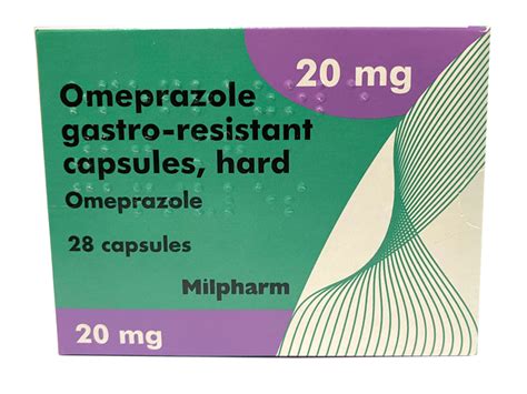 Omeprazole Gastro Resistant Capsules Hard 20mg Capsule Wholesale