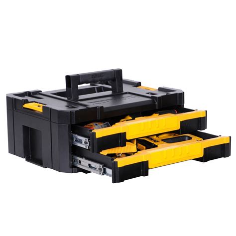 DEWALT Tstak Tool Storage Organizer, Double Drawers | SBD Affinity